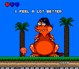 Huey, the game's first boss.