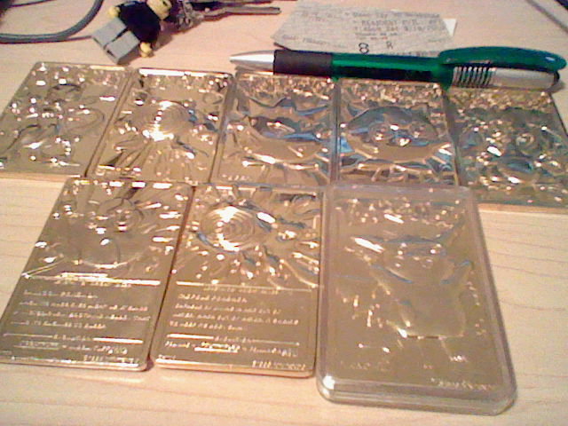 Golden Metallic Pokemon Cards Anyone Seen These Before This Topic Is Over 7 Years Old General Discussion Giant Bomb