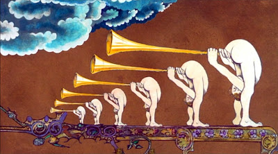 Butt Trumpets. Very Gilliam.