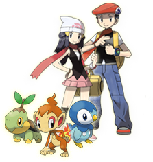 Pokémon Trainers of Generation IV, Lucas and Dawn.