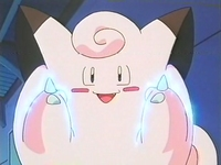  Clefairy on the Anime using Metronome