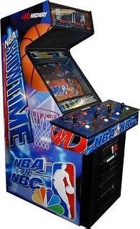 One of the Showtime arcade cabinets