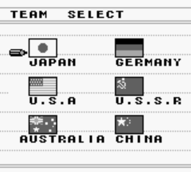  Team Select Screen