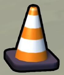 Road Cone Weapon
