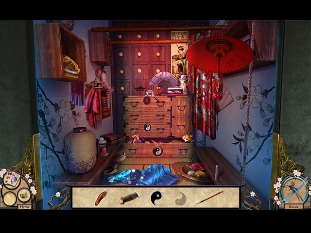One of the non-traditional hidden object scenes