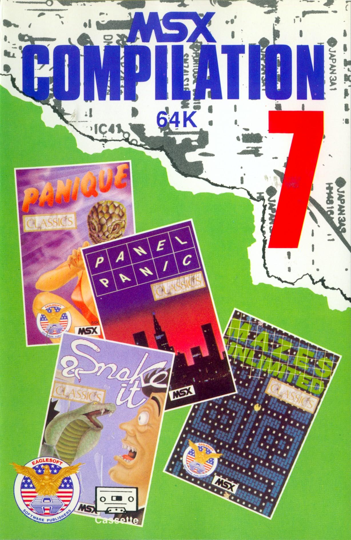 The Cover of MSX Compilation 7