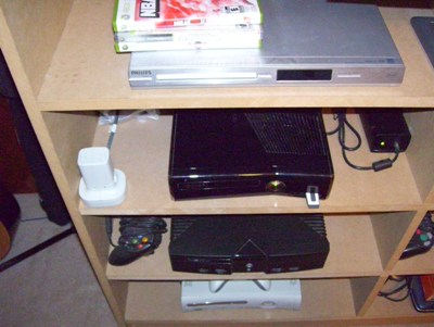  A few more games plus my 2 360's and my big block Xbox.