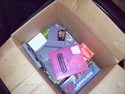  My parents handed me a box when they last visited. Game were in it. It worried me though. This is a fraction of it...