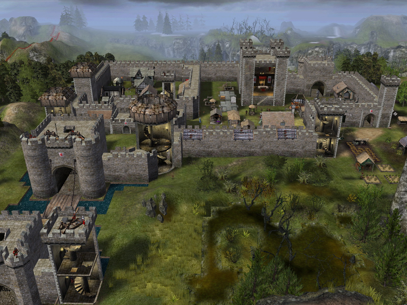 Видео игра замок. Игра Stronghold 2. Firefly Studios Stronghold 2. Stronghold 2 Steam Edition. Стронгхолд 3 замки.