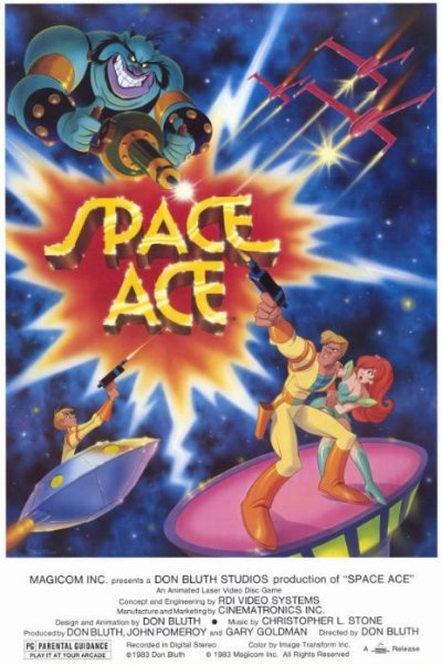 Theatrical-style poster for Space Ace.