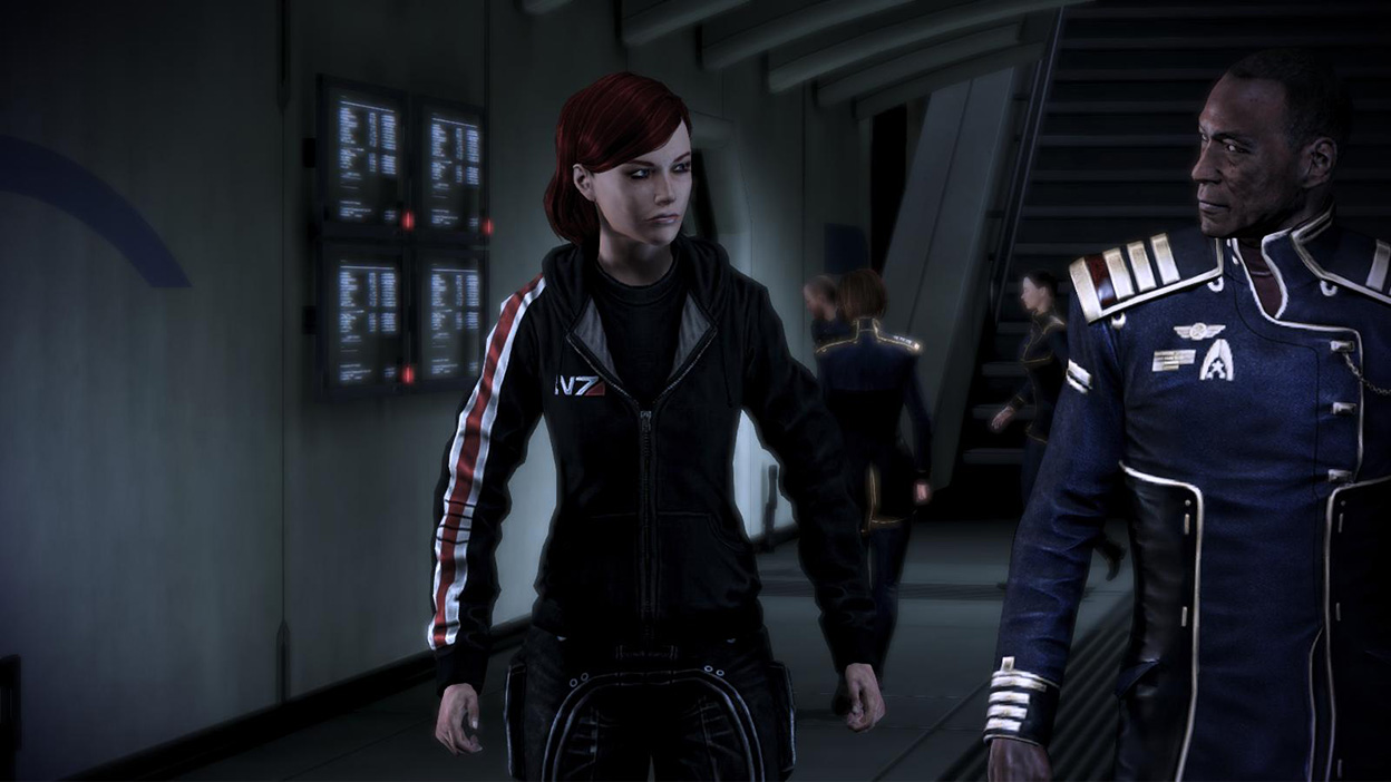 Mass Effect 3. Bioware showing that they are a paragon of equality. 