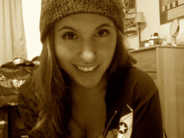 Most recent picture I have... can you say Facebook webcam pic?
