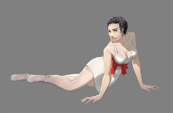 Hey there kids, wanna have a sleep over with uncle Dojima? 