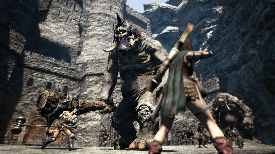 Big, epic encounters like this help Dragon's Dogma's combat mechanics stand out. 