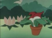 A Volcano Lotus from the Super Mario World T.V. show.