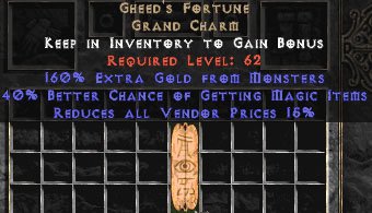 Gheed's Fortune Grand Charm