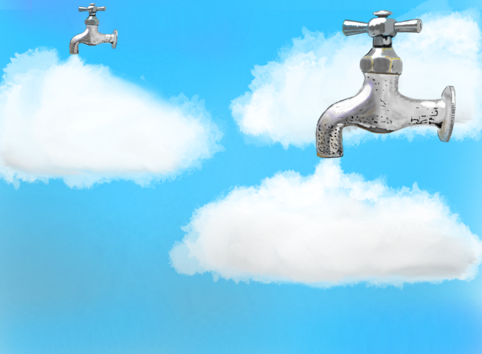 How clouds are formed .Here you can see how my mind degenerates. You might have noticed, they are the same faucet, just scaled and translated. I also used it to do corner and feature detections while learning computer vision.