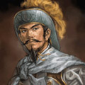Deng Ai as he appears in Romance of the Three Kingdoms X, rocking his epic hat.