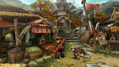 These are Monster Hunter 3, 3G, Portable 3rd, and Portable 3rd HD. Can you spot the difference, kids?