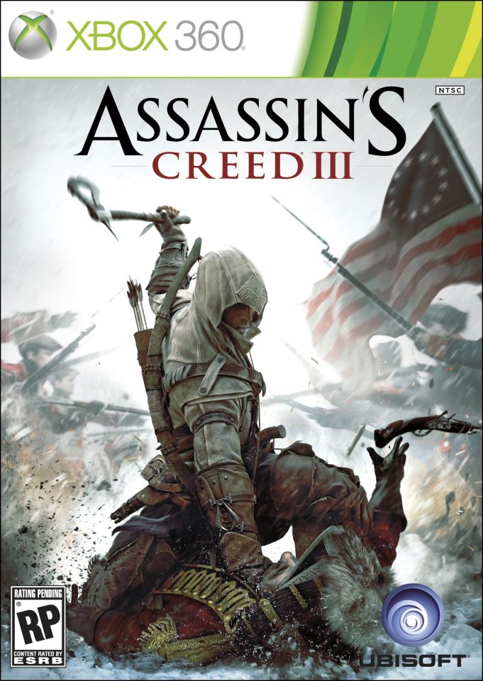 The box art for Assassin's Creed III