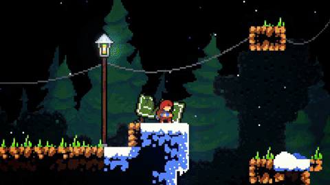 Huh, that ice block nearly killed me. Surely Celeste Mountain isn't as fatal as that block right? Rght?