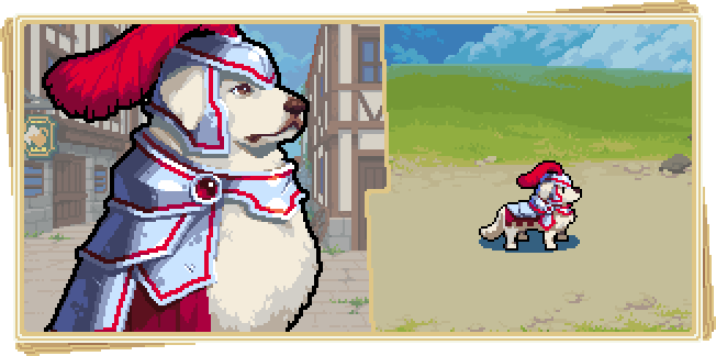 One of the commanders is just a dog. His name is Caeasr and his power is to inspire units who already moved or attack to move and attack again in the same turn.