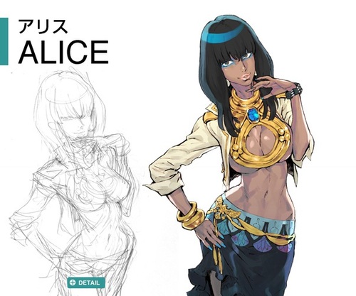 Alice's top is literally jsut sleeves and a necklace. THAT'S IT.