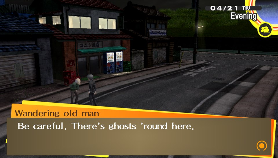 This guy's smarter than he seems. Isn't the Death S. Link about a ghost? Man I forgot, it's been a while.