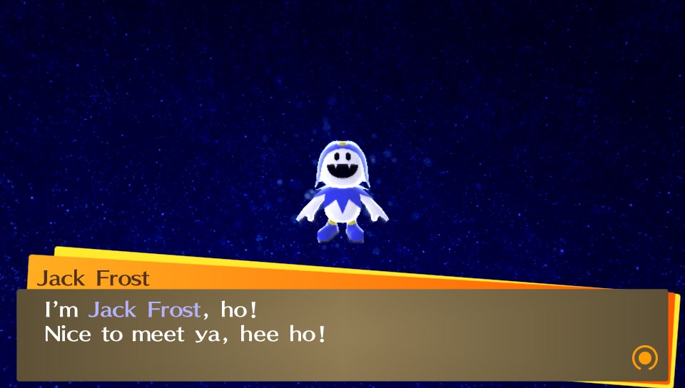 And I make Jack Frost despite not needing him at all. Well, I'm sure he'll come back when we get to make Black Frost.