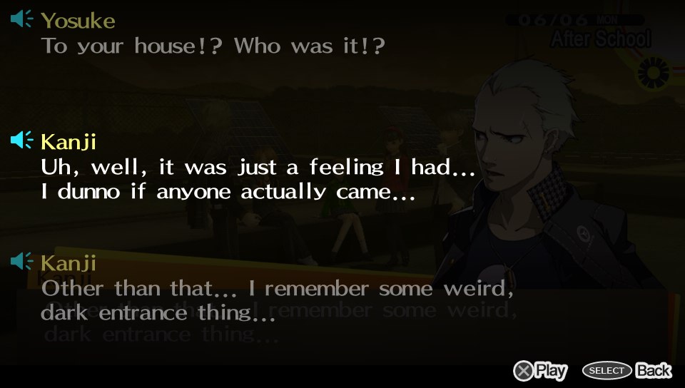 Shadow Kanji knew about ALL the times people came.
