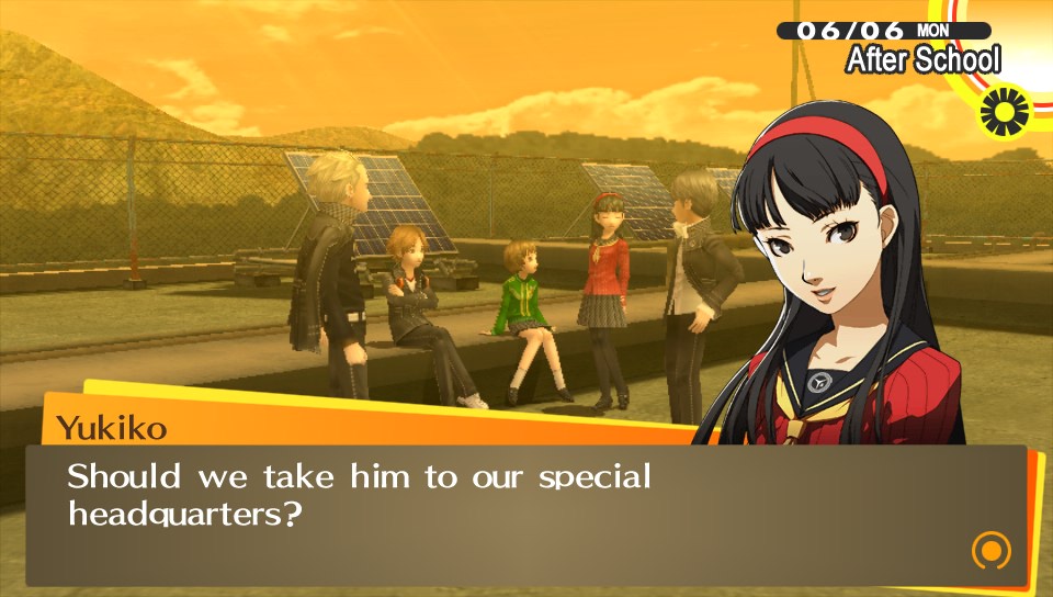 Wait, Yukiko - THE special headquarters, or OUR special headquarters..?