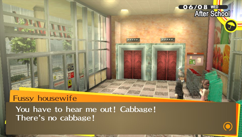 Sounds like the type of emergency that Adachi should be investigating.