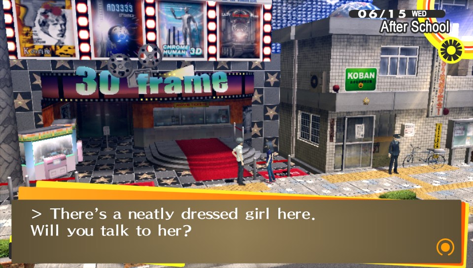 Nah I'll just stare at her. And I'm pretty sure she's Naoto.