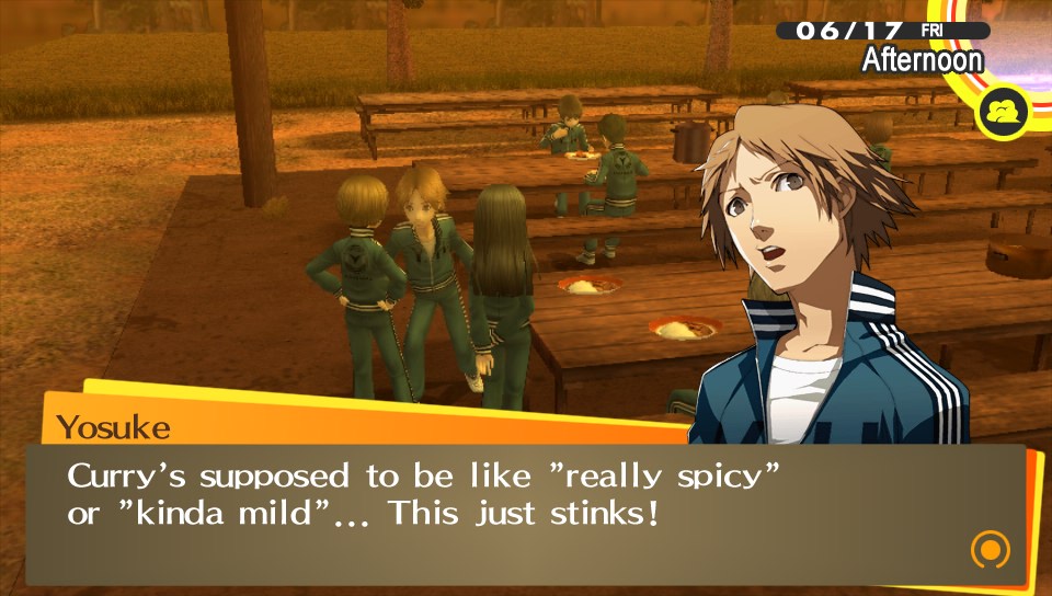 Chie's really spicy, and Yukiko's kinda mild... Now I know not to have them at the same time.
