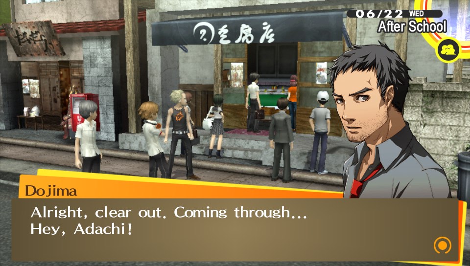 Dojima just really wants to get out and eat his g'damn tofu.