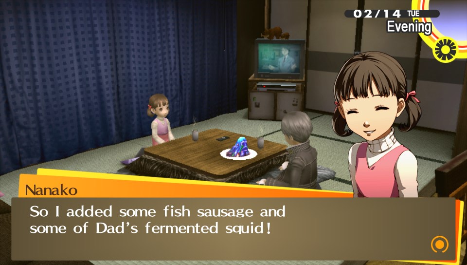 but I don't want Dad's fermented squid!