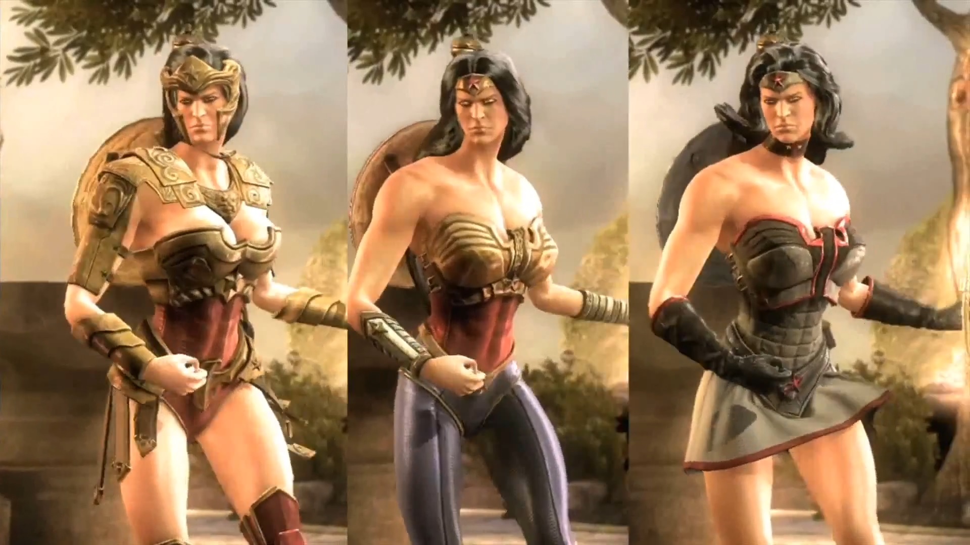 DC Injustice's Wonder Woman, you gotta wonder if that's actually ...