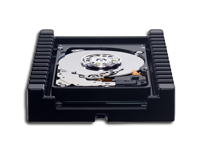 Renowned in the Enterprise sector, the WD VelociRaptor HDD reads and writes at speeds approaching 10,000 RPM, and is available in sizes up to a roomy Terabyte of storage!