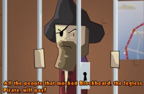 Blockbeard, the main antagonist in the game