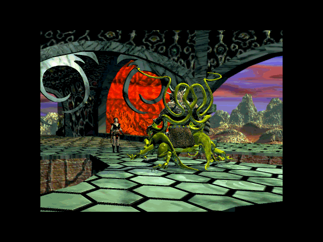 Intermittently, the plot will suddenly decide to check in and you'll get some cutscenes that depict the Gorgon (the boss of the evil Awnsheghlien monster guys) scheming away. After so many turns, these plans will come to fruition and he'll suddenly conquer half the map. You'll need to get a move on reaching the winning score before he can at that point.