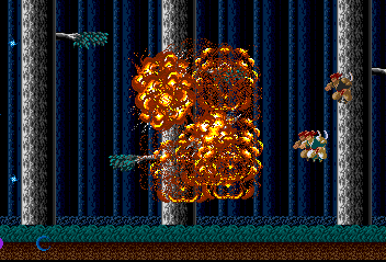 By the way, everything explodes in this game. Welcome to the late 80s/early 90s.