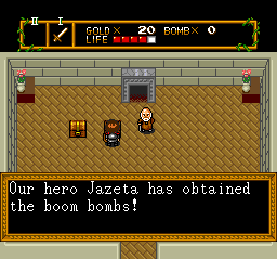 Bombs! They do precisely what you'd expect. (You can also find them after defeating enemies.)