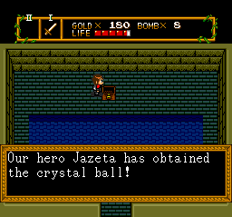 Hooray! I have the crystal ball. You see, the crystal ball tells you where all the rooms are so you can write it down on a blank map you keep with you. Way more convenient than a dungeon map.