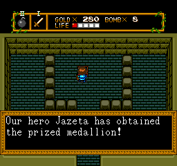 You mean I did it. Me. The player. That incredibly soporific dragon wasn't going to poke itself to death.