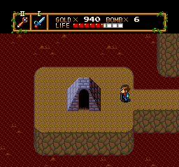 So that leads me to this little stone pyramid in the middle of a lava lake. Cozy.