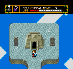 Last dungeon of the game! It's a doozy. It's also shaped like a skull, because that's original. Look at me, still expecting something original from this game like a big idiot.