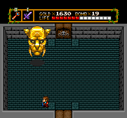 This is the eighth dungeon boss and it is a DOOZY. A giant golden tiger head that shoots lasers out of its eyes, that old chestnut.