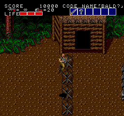 It's time for some jungle japes. The game starts getting very overtly Rambo here.