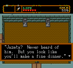 Wait, did I just ask a dungeon boss monster if he'd seen my father? I'm the weirdest kid.