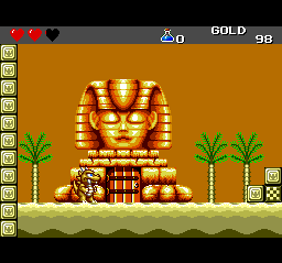 And I find this little sphinx room at the end. Hooray for exploring!
